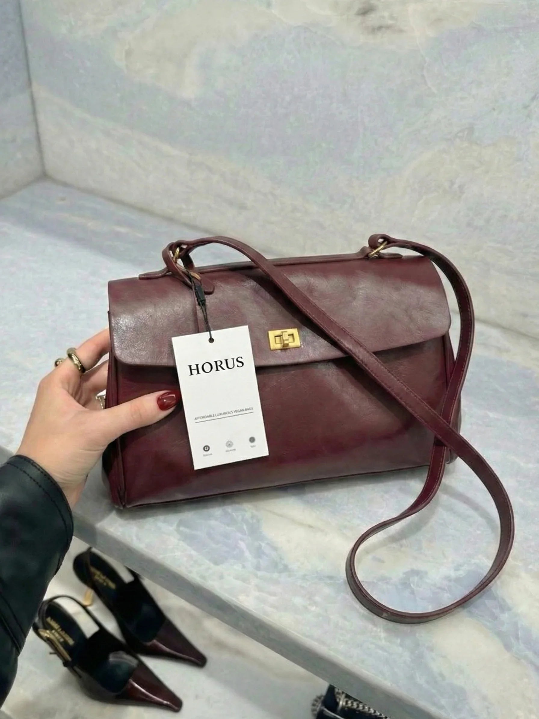 Cecil | Structured Shoulder Bag
