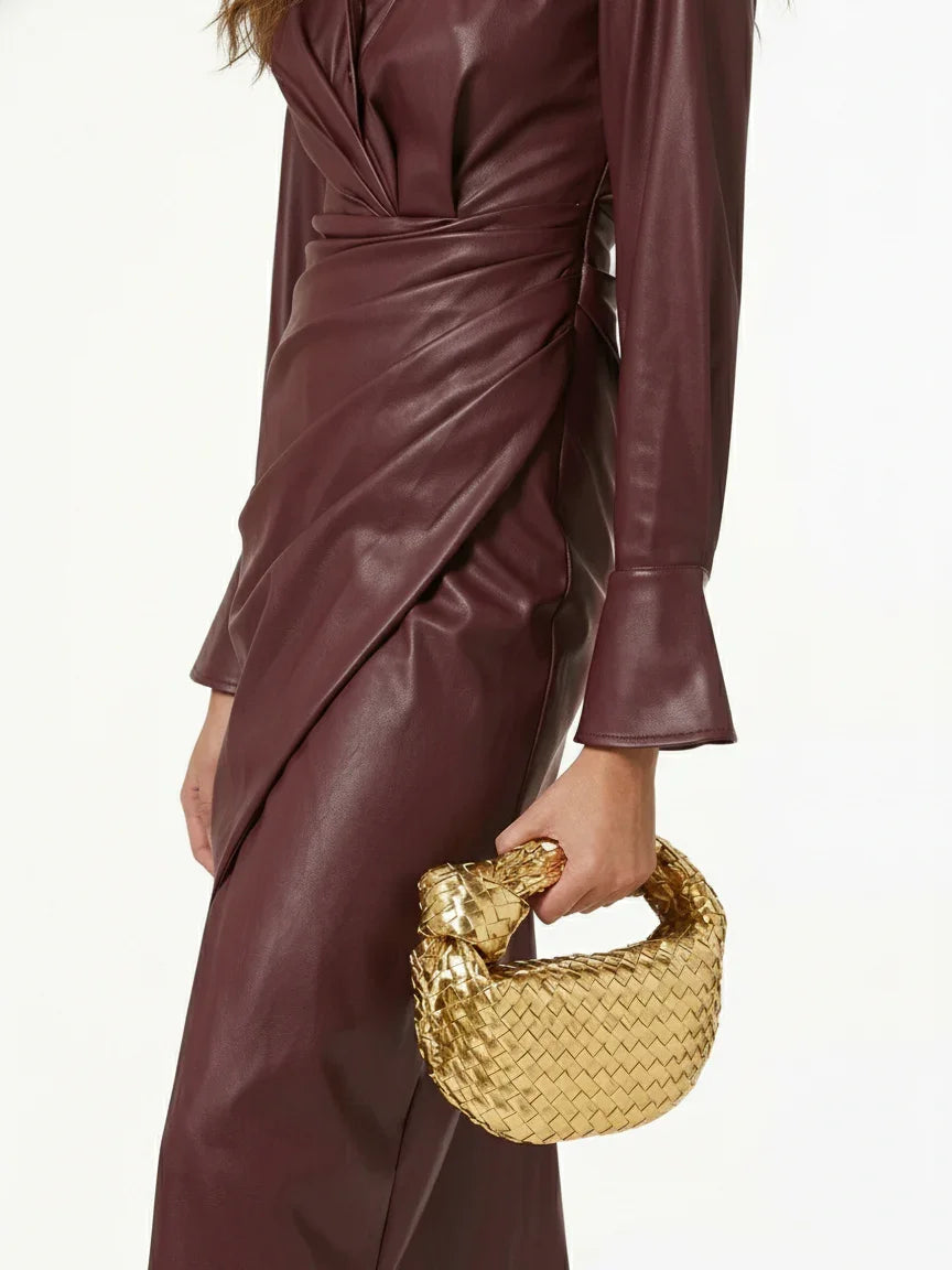 Alina | Woven Mini Shoulder Bag