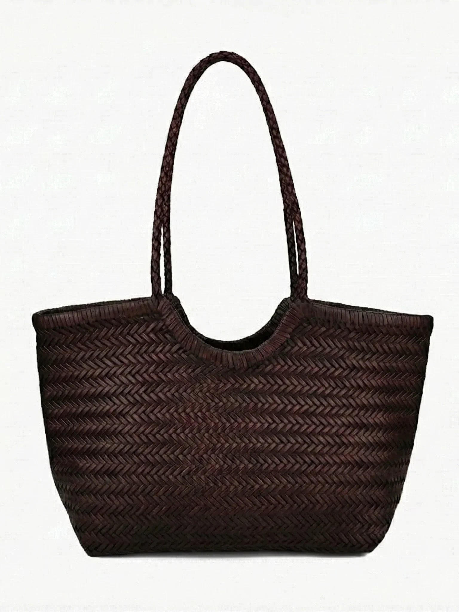 April | Woven Oversized Tote Bag
