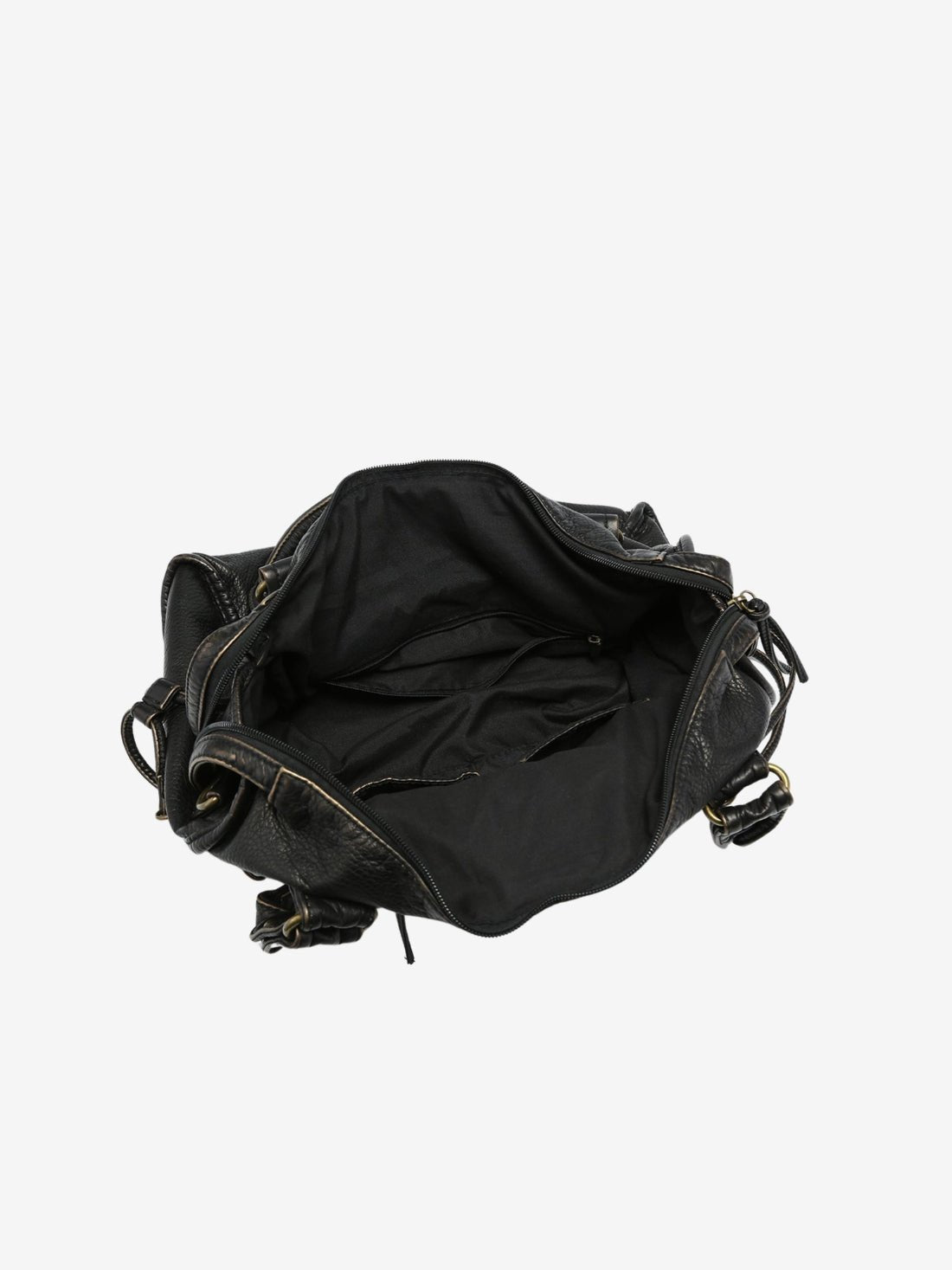 Arabell | Vintage Faux Leather Structured Tote Bag