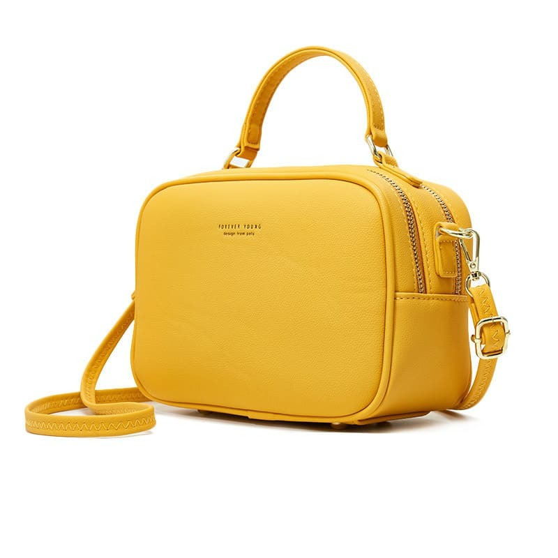 Sienna crossbody bag, front view